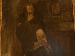 Последња слика Ђорђа Крстића  „Писац јеванђеља“ изложена у Народном музеју