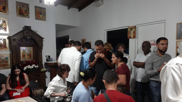 Васкрс у Колумбији - крштен нови православац, узео име по патријарху Порфирију