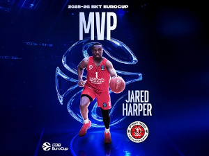 Кошаркаш Хапоела из Јерусалима Џеред Харпер МВП Еврокупа за сезону 2025/26
