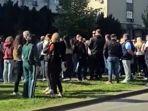 У Новом Саду одржан протест против блокада саобраћаја