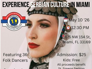 Мајами у мају у знаку Србије