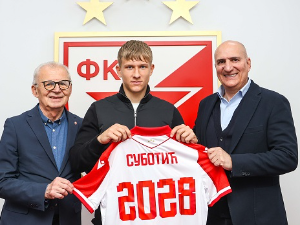 Звезда продужила уговор са Василијем Суботићем до 2028. године