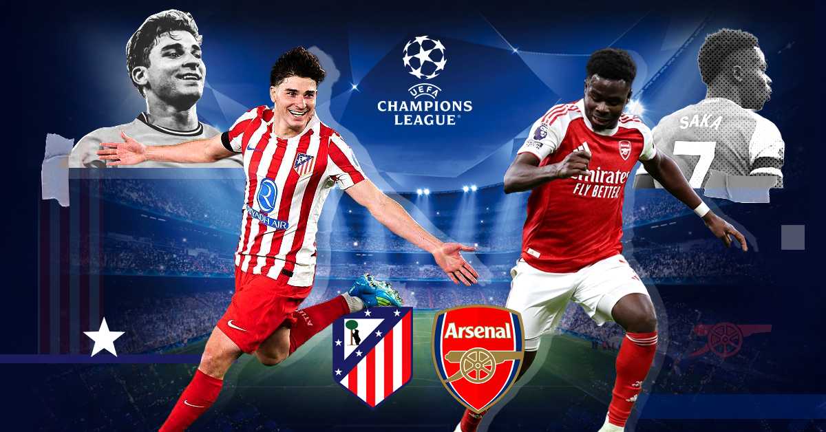 Први полуфинални чин Атлетика и Арсенала у Мадриду