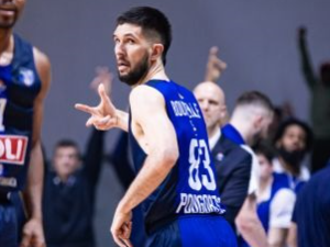 Кошаркаш Будућности Аксел Бутеј МВП шестог кола Топ 8 фазе АБА лиге