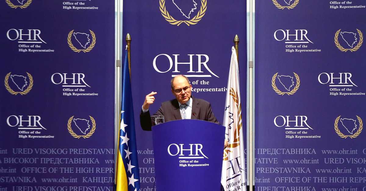 Стручњаци из БиХ за РТС: Шмитов учинак парадоксалан, политичарима неће недостајати