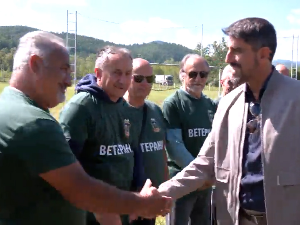 Вељко Пауновић у Медвеђи - специјалан повод за посету селектора