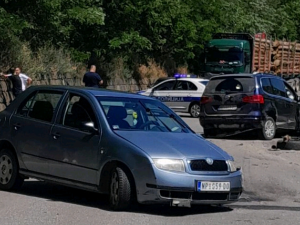 Удес код Краљева, повређено шест особа