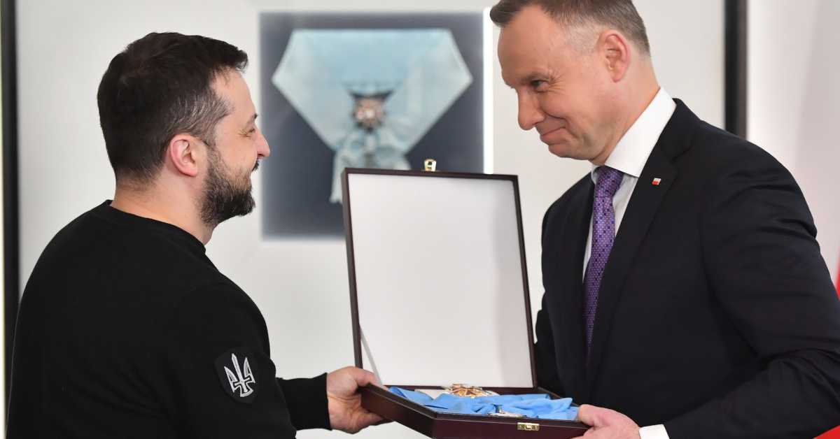 Пољски председник одузео Зеленском одликовање