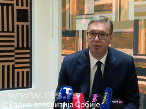 Војна парада у Паризу, међу званицама и председник Србије