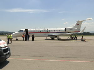 Слетео Владин авион у Ниш, првим летом превезено четворо повређених у несрећи код Рисна