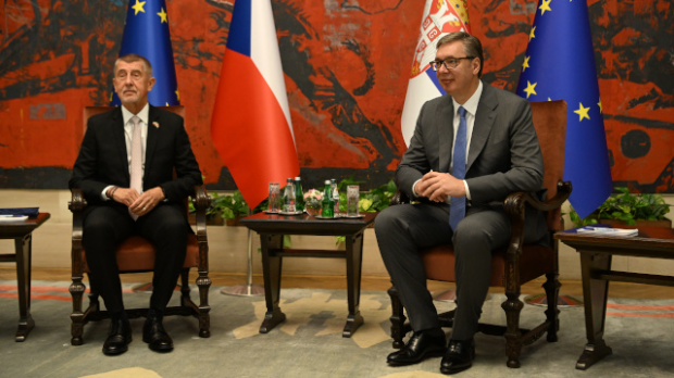 Андреј Бабиш у Србији, састанак са председником Вучићем