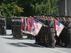 Генерална проба промоције најмлађих официра Војске Србије одржана на Бањици