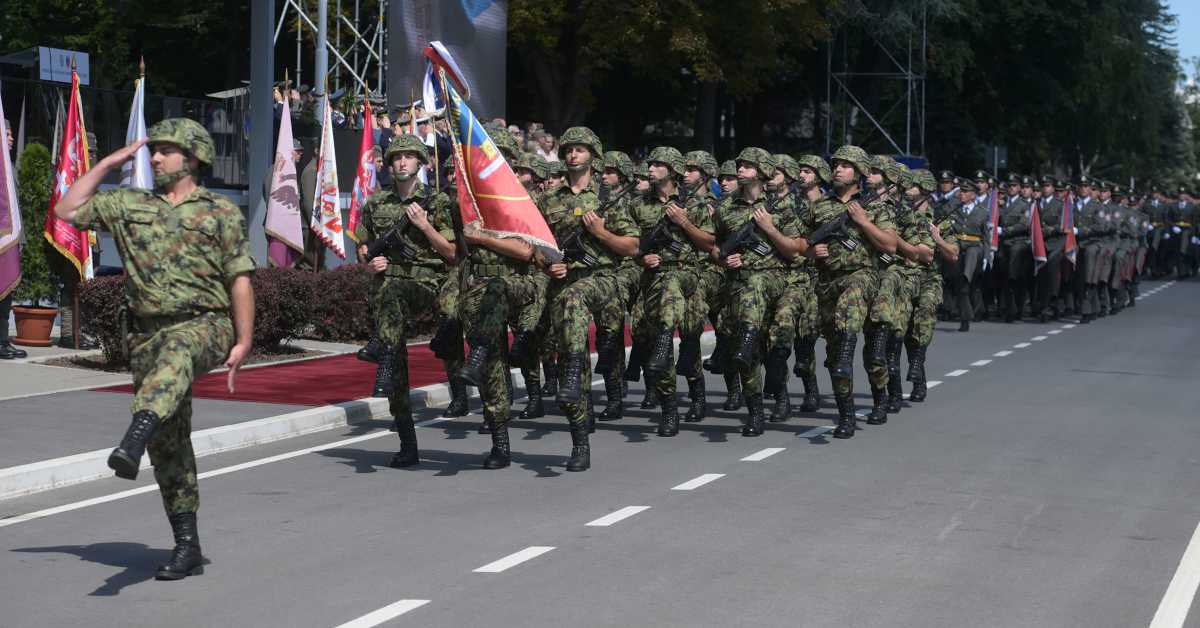 Свечаност поводом промоције најмлађих официра Војске Србије на Бањици
