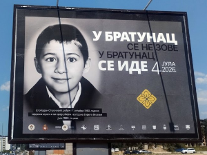 Братунац - 34 године туге и сећања на 3.267 убијених Срба; литургију служи патријарх Порфирије