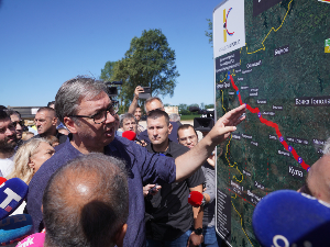 Вучић обишао радове на “Осмеху Војводине“: Деоница Бачки Брег – Кљајићево до Видовдана 2028. године