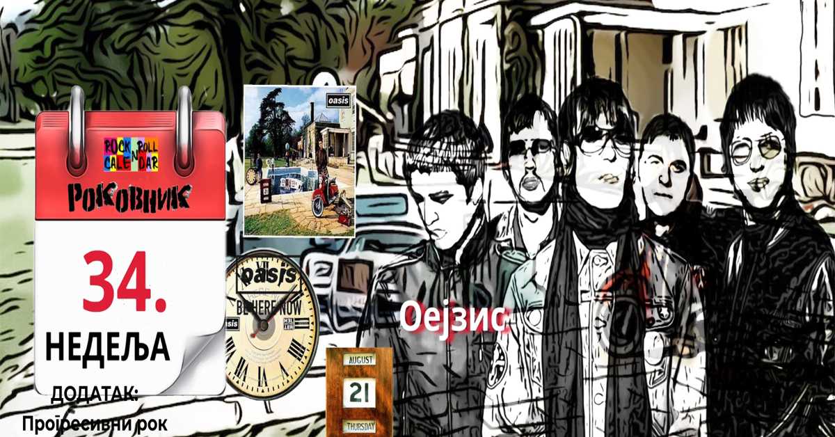 Роковник 20. – 26. август: Група Оејзис је објавила трећи студијски албум ”Be Here Now”