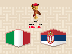 Кошарка - Кв. за СП 2027: Италија - Србија