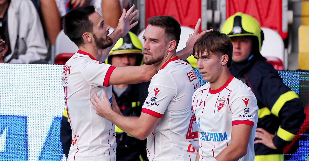 Иванић стрелац и у Плзењу, Звезда поравнала резултат