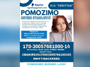 Невени из околине Сокобање неопхода помоћ за лечење у Турској 