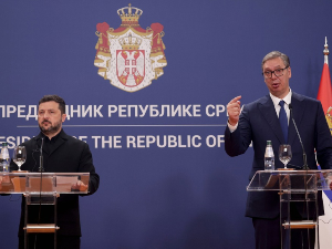 Вучић: Настављамо принципијелну политику према Украјини, нема "али"; Зеленски: Хвала на подршци украјинском народу и независности