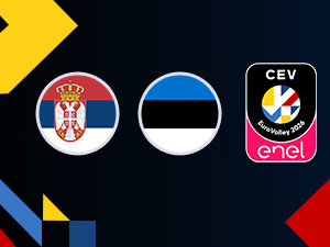 Одбојка - ЕП: Србија - Естонија