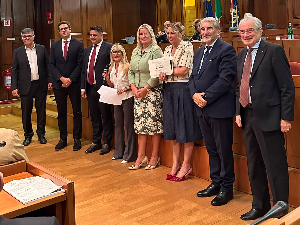 Дописница РТС-а из Италије, Сања Лучић, добитница прве међународне новинарске награде "Милано дал Мондо"