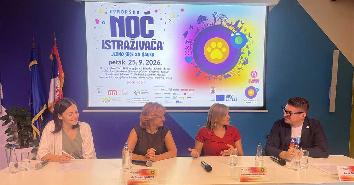 Недеља истраживача: Једно срце за науку – наука ближе свима