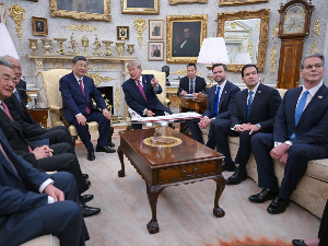 Си у Белој кући; Требало би да сарађујемо искрено; Трамп: Постигли смо огроман напредак, наше земље раде исту ствар
