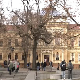 Повратак ученика Јовине гимназије у школску зграду 