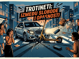 Електрични тротинети: између слободе и опасности