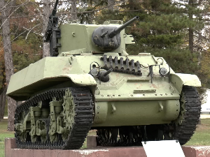 Краљево: Тенк као спомен обележје