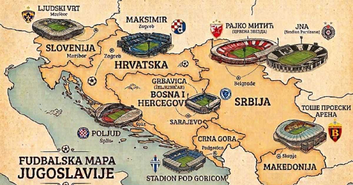 Некада једна лига, данас шест држава – ко је фудбалски највише профитирао од распада Југославије