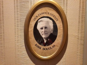 Сећање на Кирка Дагласа у хотелу 