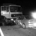 Саобраћајна несрећа на Ибарској магистрали