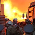 Пожар у библиотеци у Кули