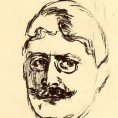 Новчић са ликом Кнута Хамсуна