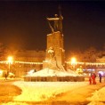 Пожар у стамбеној згради у Краљеву