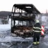 Изгорео аутобус "Аутобаната" у Лици 