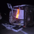 Преврнуло се возило хитне помоћи, четворо повређених 