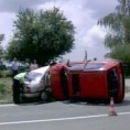 Судар аутомобила код Ваљева