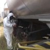 Процурела цистерна са пропан бутаном 