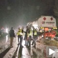 Судар цистерне и шлепера код Умке