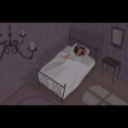 Аутопортрет с белом мачком
