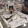 Оскрнављено гробље у Бачком Градишту