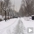 Снег отежава саобраћај