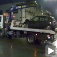 Судар аутобуса и аутомобила
