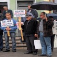 Протест повратника у Калесији