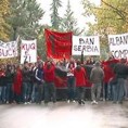 Протест Албанаца у Скопљу