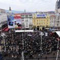 Протест у Загребу