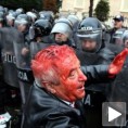 Хаос на улицама Тиране 
